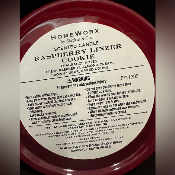 Homworx Raspberry Linzer cookie - Picture 2 of 2